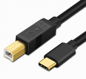 绥化TYPE-C转USB2.0打印线